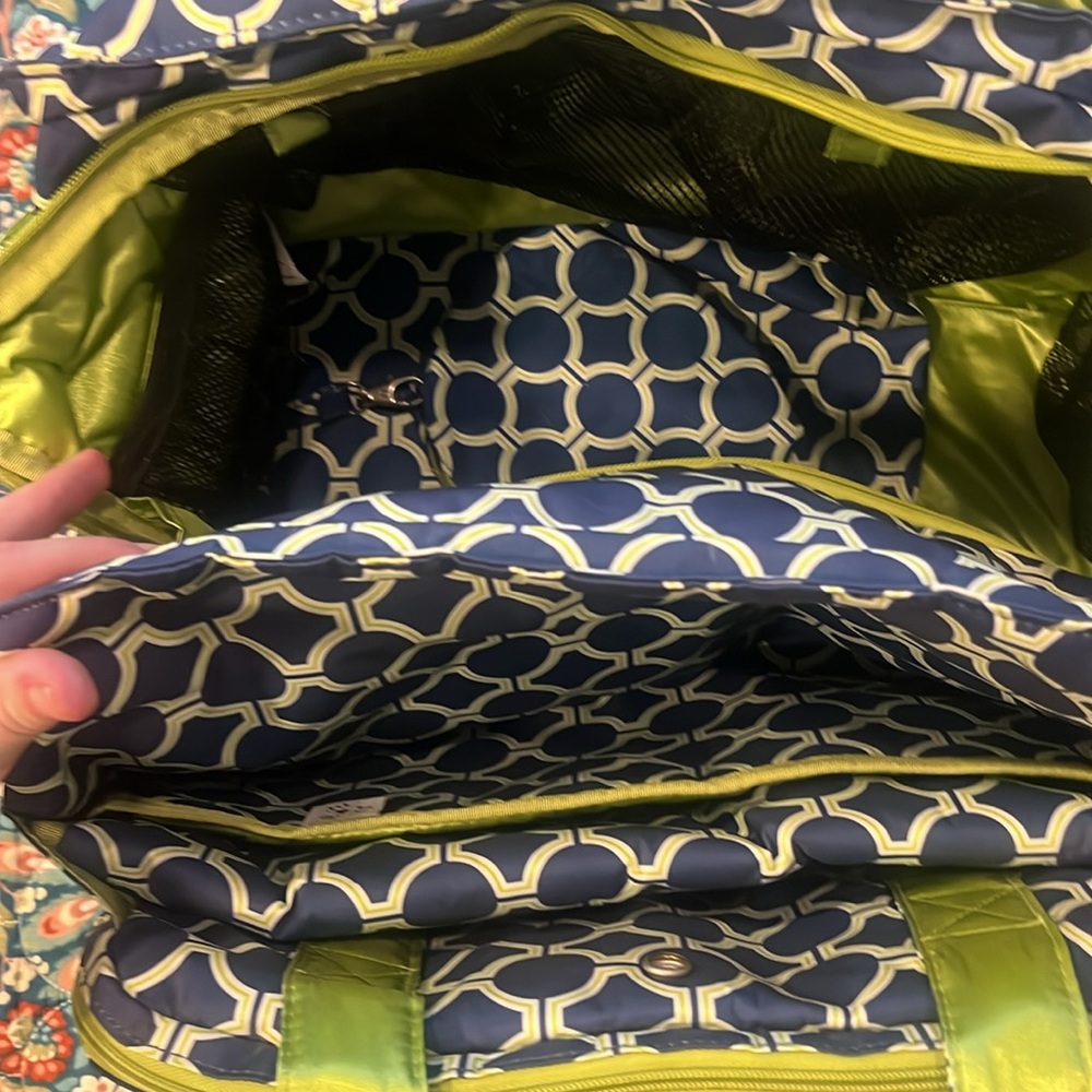Ju-Ju-Be Royal Envy Blue Diaper Bag set - Picture 5 of 14